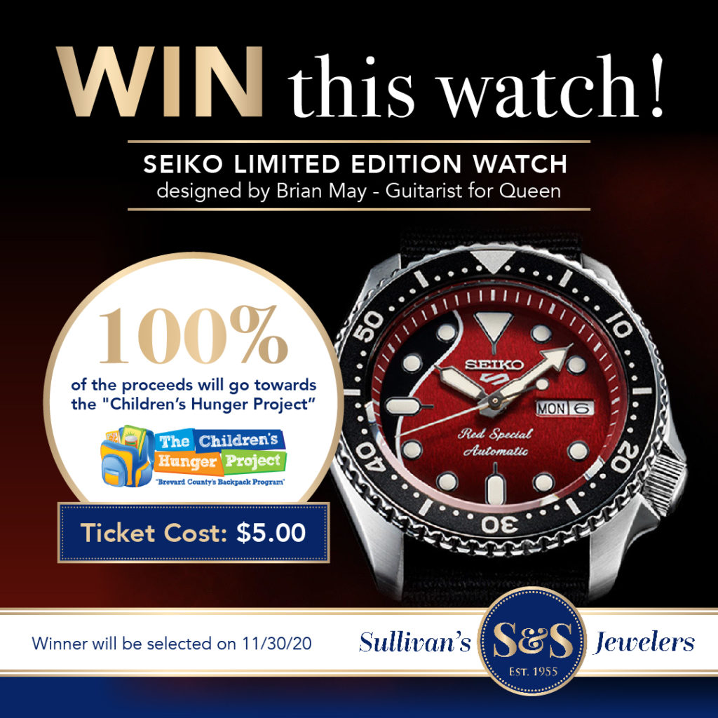 Watch Giveaway flyer